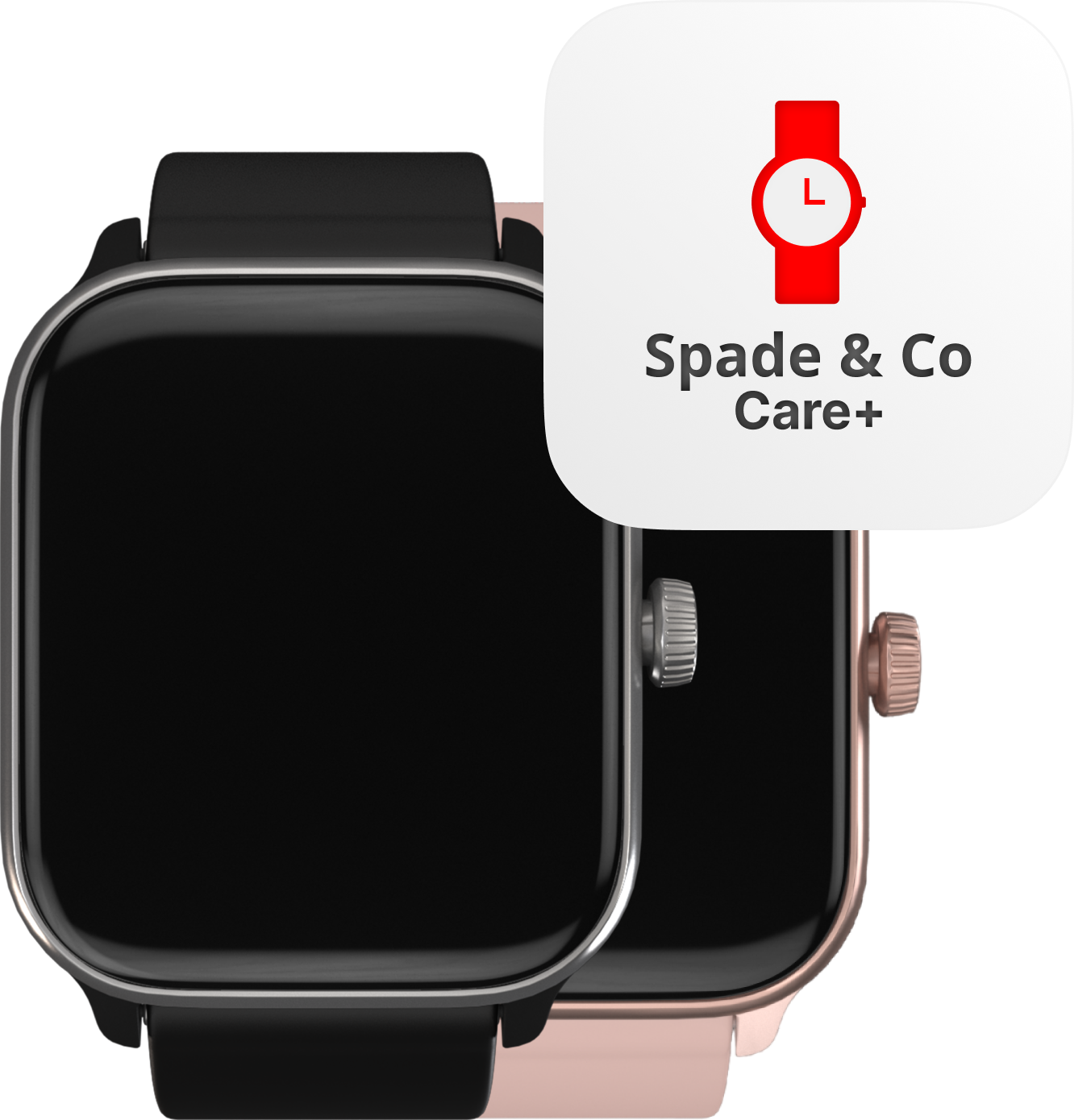 Spade & Co Care+ for Health Smartwatch 4