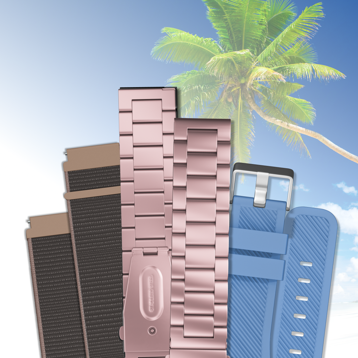 Summer Vibes Band Bundle for Health Smartwatch 4