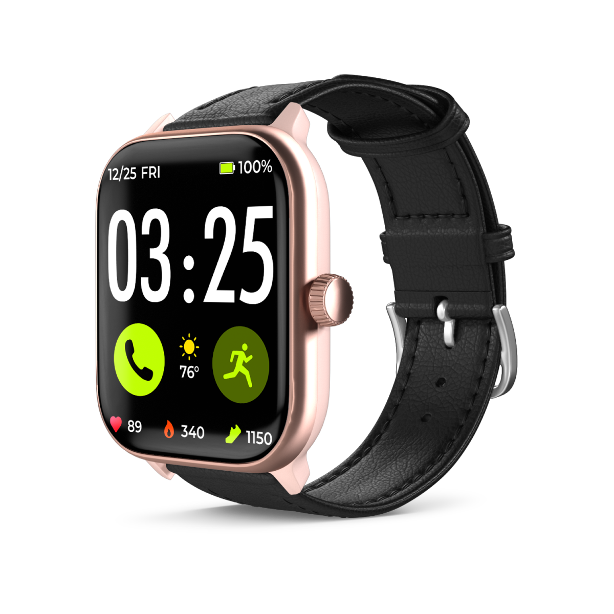 Leather Band for Health Smartwatch 4