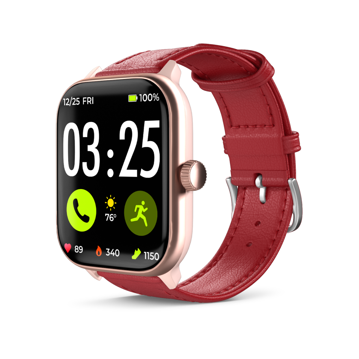 Leather Band for Health Smartwatch 4