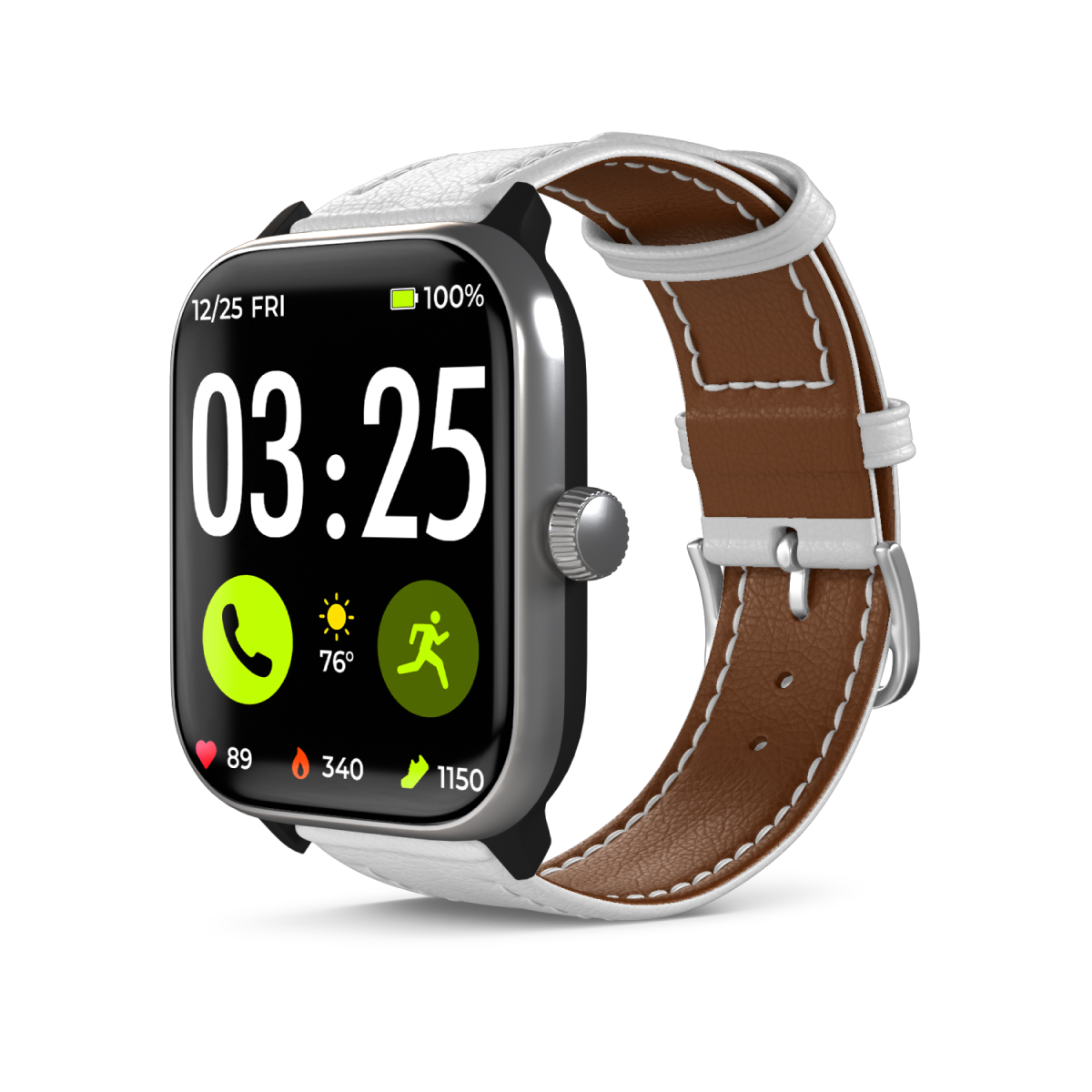 Leather Band for Health Smartwatch 4