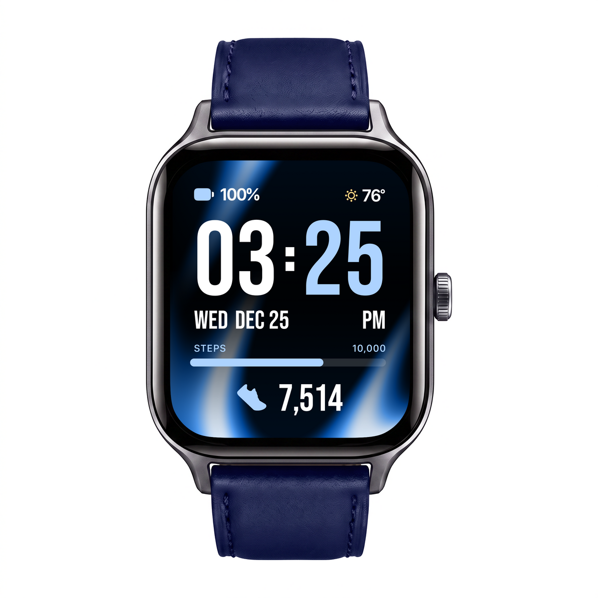 Leather Band for Health Smartwatch 5