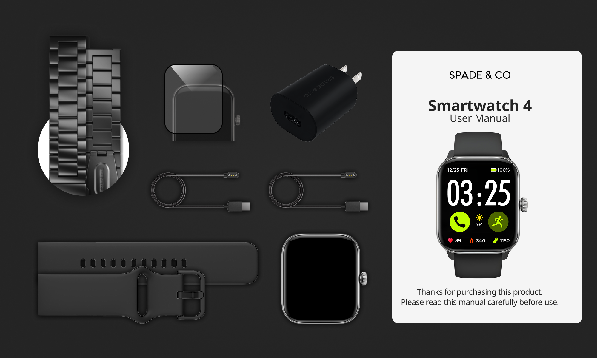 Health Smartwatch 4 Mother's Day Bundle