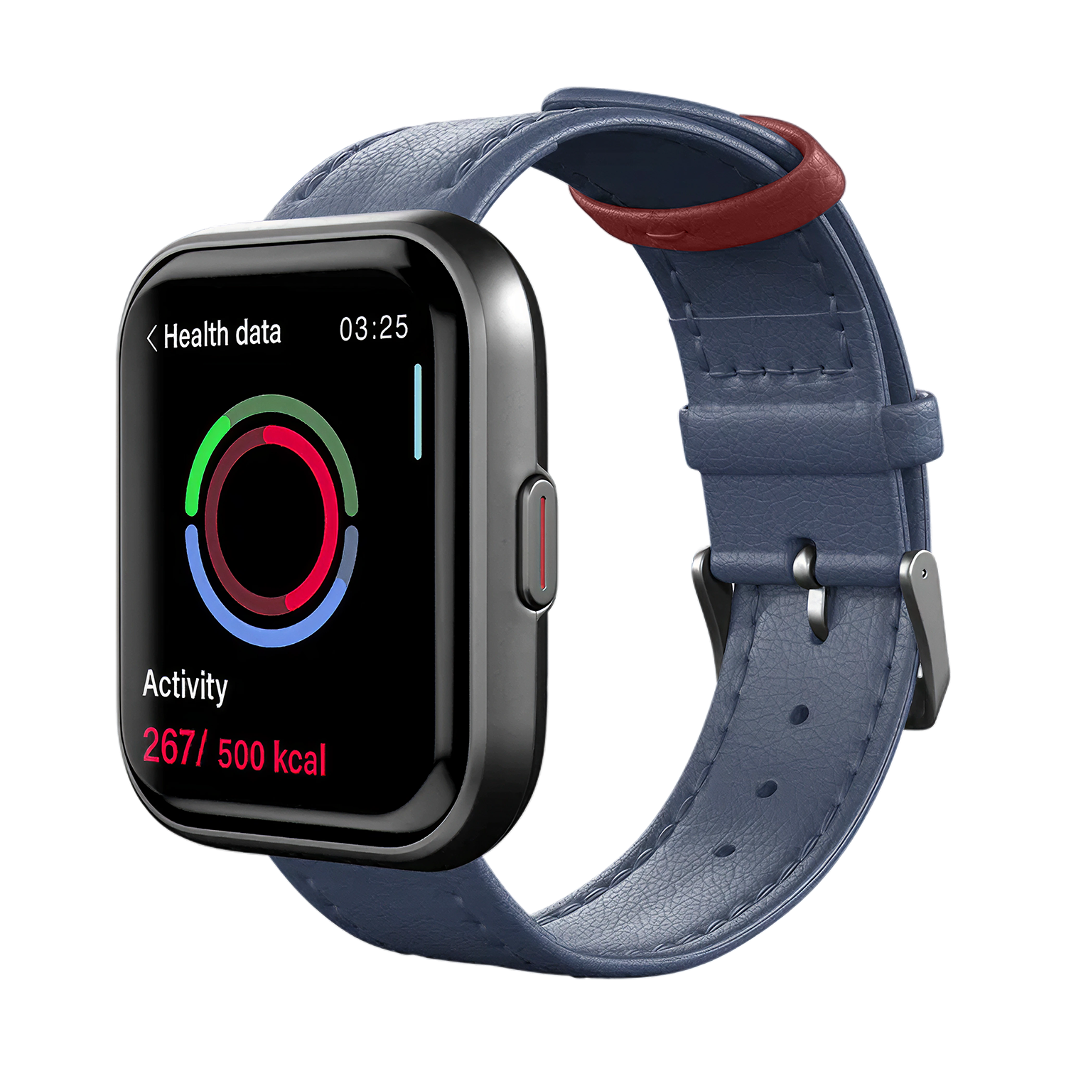Indigo Leather Band for Health Smartwatch 3