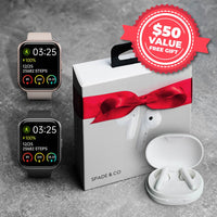 Health Smartwatch 3 Black & Rose Gold + Free Gift