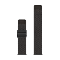 Black Stainless Steel Band for Health Smartwatch 2