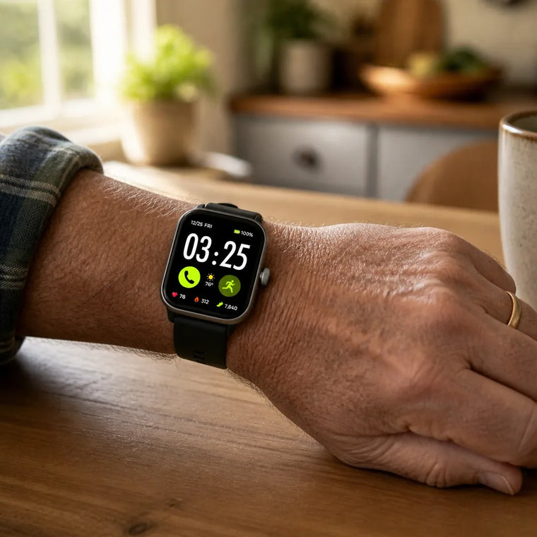 Health Smartwatch 4 worn on the wrist
