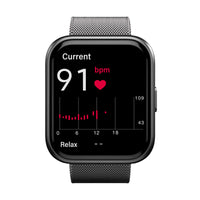 Silver Stainless Steel Band for Health Smartwatch 3