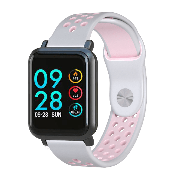 White/Pink Sport Band for 2019 Smartwatch